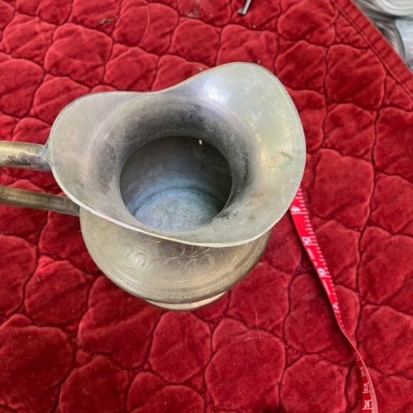Brass Vase and Pitcher - Picture 5 of 8